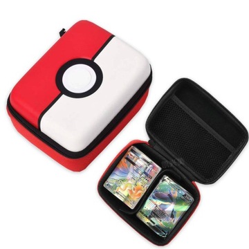 Папка для альбома с картами Pokemon на 400 карт, чехол Pokeball, бесплатный подарок