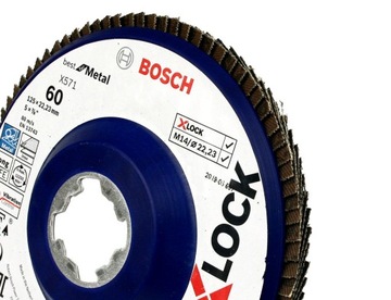 ЩИТОК BOSCH 125 мм GR.60 X-LOCK ДЛЯ МЕТАЛЛА