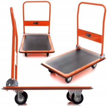 WÓZEK TRANSPORTOWY MAGAZYNOWY PLATFORMOWY 300KG