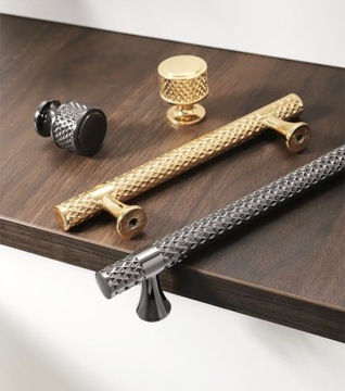 ROYAL Мебельная ручка для рейлинга 128 мм, блестящее золото