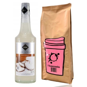 Syrop Barmański RIOBA kokos I KAWUSIA 70/30