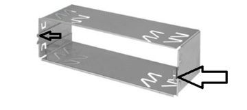 PÓŁKIESZEŃ MONTAŻOWA RADIA SAMOCHODOWEGO ALPINE