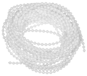 Łańcuszek kulkowy do rolet koralik 3,2 mm - 10 mb