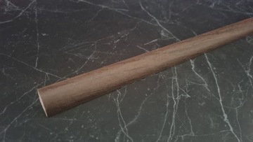 Четверть круглая ТЕМНЫЙ ОРЕХ ПВХ, длина 200 см, ширина 13 мм