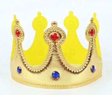 КОРОЛЕВСКИЙ НАРЯД НА РОДНОЙ ПРАЗДНИК КОРОЛЕВСКИЙ КОМПЛЕКТ ДЕТСКИЙ КОРОНА КАПЕСТР 134-140