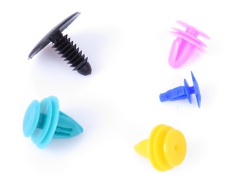 ЗАЖИМЫ ДЛЯ ОБИВКИ, НАБОР КРЫШЕК MIX, 500 ШТ.