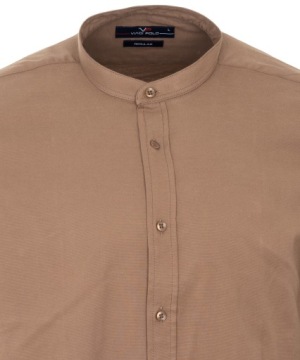 РУБАШКА МУЖСКАЯ, хлопок, воротник стойка XXL REGULAR VIADI POLO