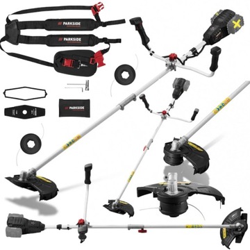 PARKSIDE PERFORMANCE Akumulatorowa kosa podkaszarka 2w1 40V PPFSA 40-Li B2