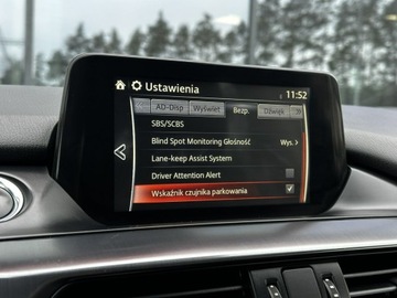 Mazda 6 III Kombi Facelifting 2.2 SKYACTIV-D I-ELOOP 175KM 2016 Mazda 6 Salon Polska! Skóra, Navi, Kamera,, zdjęcie 27