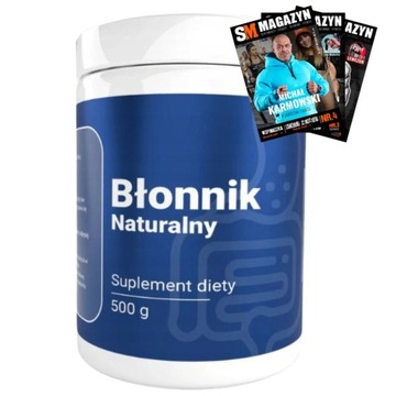 MEDFUTURE BŁONNIK NATURALNY BABKA JAJOWATA 500 g TRAWIENIE ODCHUDZANIE