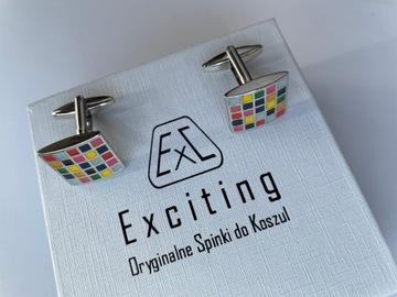 Позолоченные запонки для рубашки-смокинга EXC Knot Knot Loop