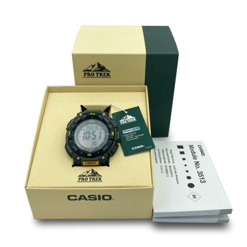 ProTrek Casio Solar Digital PRG-340 мужские часы