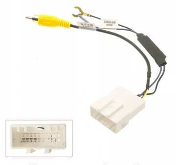ADAPTER FABRYCZNEJ KAMERY COFANIA TOYOTA DO RADIONAWIGACJI ANDROID 20PIN