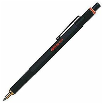 Черная автоматическая шариковая ручка Rotring.