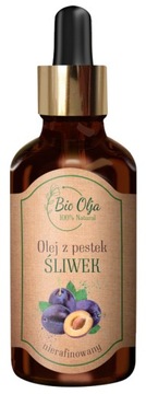 BioOlja Olej z pestek śliwek Nierafinowany 50ml