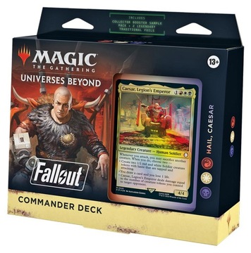 Karta Magic: The Gathering Fallout Commander Deck Hail, Caesar Wizards
