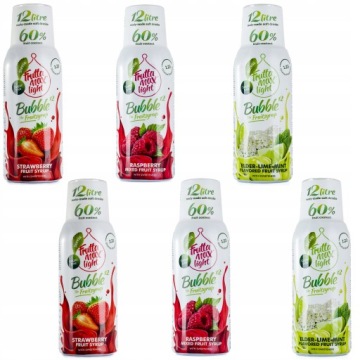 FruttaMax Sada 6 ovocných sirupů do vody