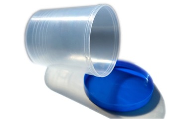 Контейнер без синевы для ногтей и т. д. 200 мл 10 шт.