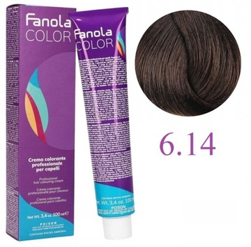 Fanola Crema Colorante Farba 100ml Nr 6.14