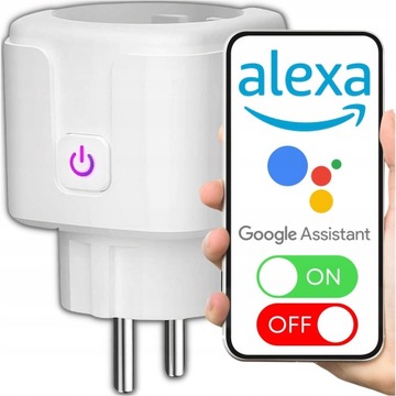 PROGRAMATOR CZASOWY INTELIGENTNE GNIAZDKO AUTOMATYCZNE SMART CONNECT WIFI