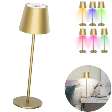 LAMPA STOŁOWA LAMPKA NOCNA 3600MAH DO OŚWIETLENIE SYPIALNI W SALONIE