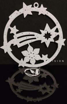 ВИТРАЖ КОМЕТА, РАЗНОЦВЕТНАЯ СВЕТОДИОДНАЯ СВЕТИЛЬНИК ОТДЕЛКА С СИНЕ-БЕЛОЙ КОМЕТОЙ