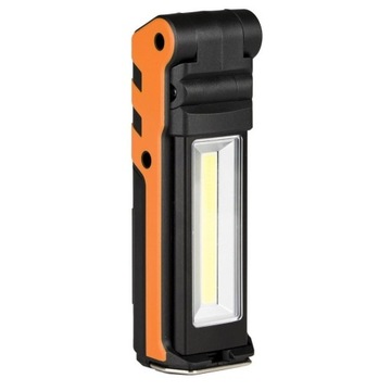 СВЕТОДИОДНАЯ ЛАМПА COB ДЛЯ МАСТЕРСКОЙ, ФАКЕЛ С МАГНИТОМ, АККУМУЛЯТОРНАЯ ЛАМПА, USB-КРЮК