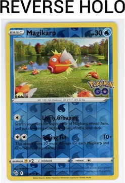 Karta Pokemon Magikarp (PGO 021) 21/78 R Holo