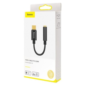 Адаптер Baseus USB-C Mini Jack 3,5 мм