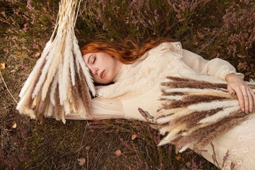 SUSZONA TRAWA PAMPASOWA DO WAZONU OZDOBNA PAMPASY