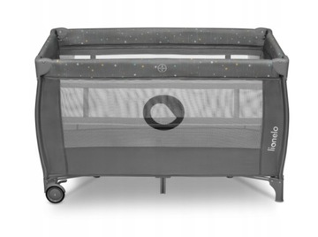 ДВУХЯРУСНАЯ кроватка Lionelo Stefi Plus Манеж на колесах