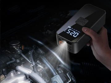 АВТОМОБИЛЬНЫЙ КОМПРЕССОР БЕСПРОВОДНОЙ 150PSI LED LCD Насос для шин 6000мАч