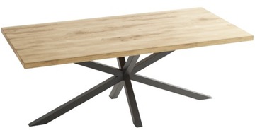 Stół rozkładany 140/240 x 90 cm LOFT Pająk