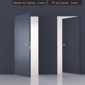 KOMPLETNE Drzwi UKRYTE Sara Przylgowe CZARNE P 70