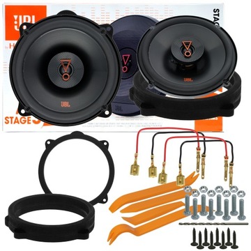 JBL STAGE3 627 GŁOŚNIKI ALFA ROMEO 147 159 PRZÓD