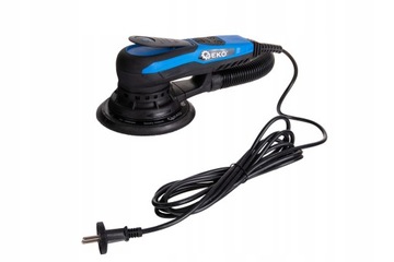 ЭКСЦЕНТРИЧЕСКАЯ ШЛИФОВАЛЬНАЯ МАШИНА GEKO, бесщеточная, 150 мм, 350 Вт, РЕГУЛИРОВКА 4000–1000
