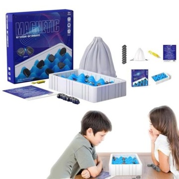НАБОР МАГНИТНЫХ ШАХМАТ, СТРАТЕГИЧЕСКАЯ НАСТОЛЬНАЯ ИГРА, ИГРУШКА