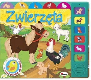 ODKRYWAM DŹWIĘKI ZWIERZĘTA KSIĄŻKA