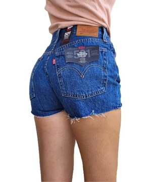 spodenki szorty Levi's 501 Shorts High Rise W31 XL