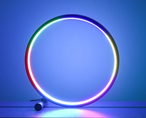 СВЕТОДИОДНАЯ ЛАМПА SMART RING BLUETOOTH RGBWCCT ПУЛЬТ ДУ