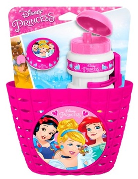 Koszyk, dzwonek, bidon na rower Princess 887508