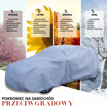 Pokrowiec przeciwgradowy 7mm XL sedan