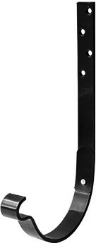 Hak rynny L210 Flamingo BUDMAT 125mm czarny