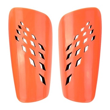 Małe nagolenniki piłkarskie Trening piłkarski Nagolenniki Gear Shin Orange