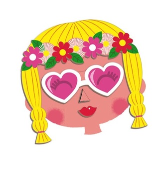 Магнитный пазл Смешные мордашки девушки Магнитикнига Janod 3+