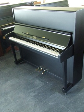 Пианино Petrof mod 124, чёрное (полуматовое), 1981 г.