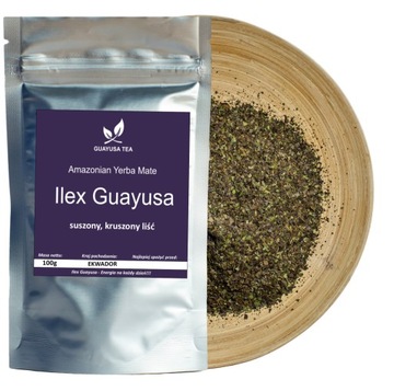 Ilex Guayusa 100g Koncentracja, Energia +GRATISY