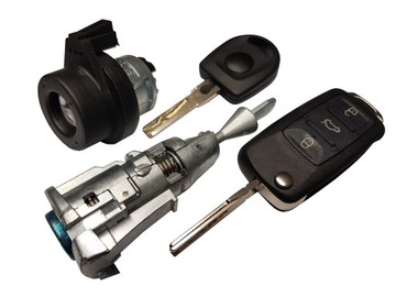 KOMPLET WKŁADEK STACYJKA VW GOLF V 5 JETT=