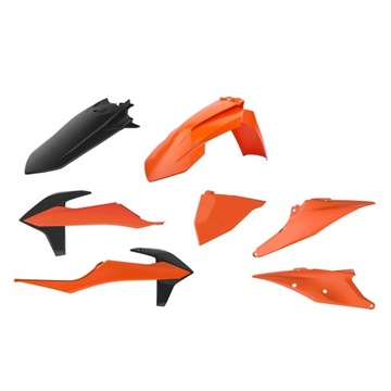 KOMPLET PLASTIKÓW KTM EXC/EXC-F TPI '20-'23
