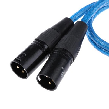 Кабель с двойным штекером XLR и двойным штекером R